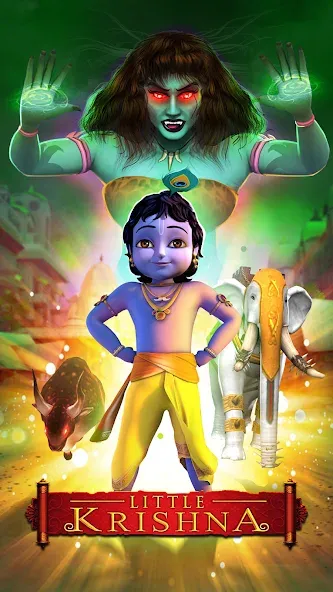 Взлом Little Krishna (Литтл Кришна)  [МОД Unlocked] — полная версия apk на Андроид screen 1