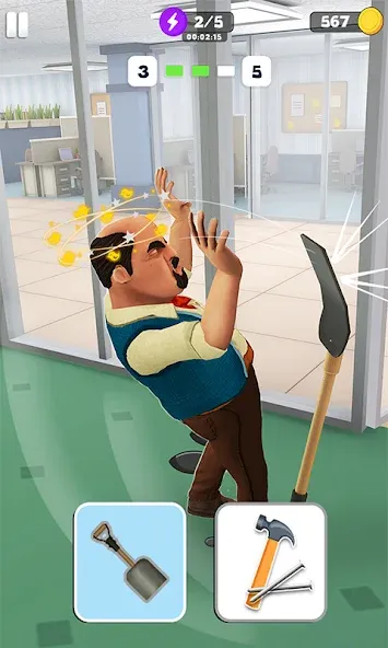 Взлом The Office : Prank The Boss (Зе Офис)  [МОД Много монет] — полная версия apk на Андроид screen 2