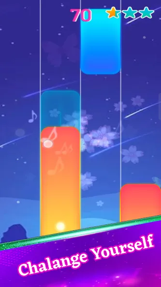 Скачать взломанную Pop Piano Fire : Magic Tiles 2 (Поп Пиано Файр)  [МОД Меню] — стабильная версия apk на Андроид screen 2