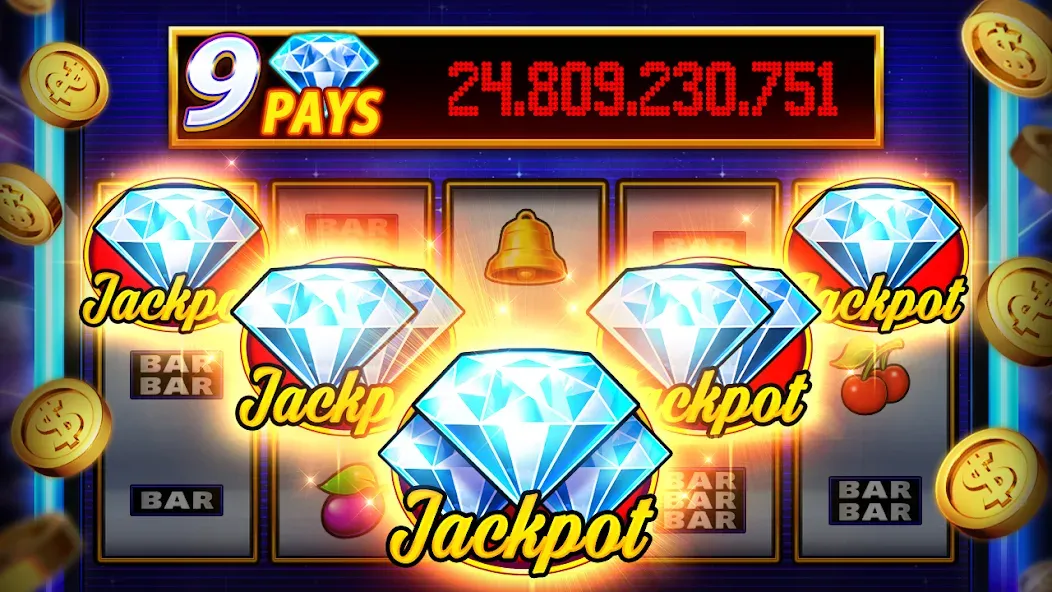 Скачать взлом Aquuua Casino — Slots (Аквуа Казино)  [МОД Unlimited Money] — стабильная версия apk на Андроид screen 3