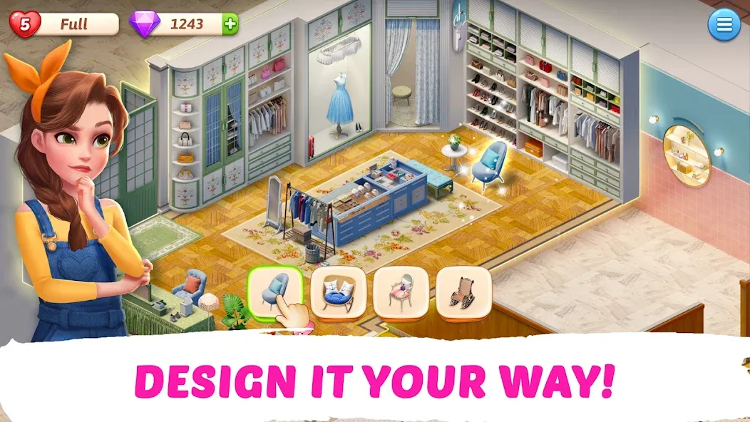 Взлом My Story — Mansion Makeover  [МОД Меню] — стабильная версия apk на Андроид screen 3