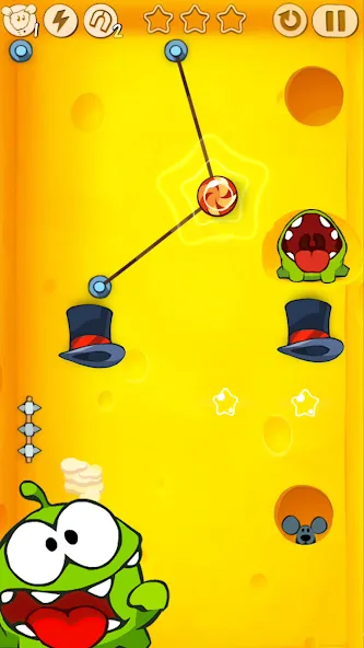 Взлом Cut the Rope (Кат зе Роуп)  [МОД Меню] — последняя версия apk на Андроид screen 2