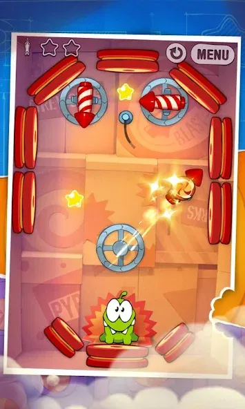 Скачать взломанную Cut the Rope: Experiments (Кат зе Роуп)  [МОД Menu] — стабильная версия apk на Андроид screen 4