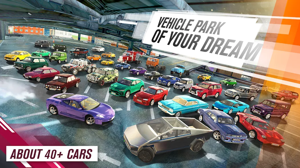 Взломанная All Cars Crash (Олл Карс Краш)  [МОД Unlocked] — полная версия apk на Андроид screen 3