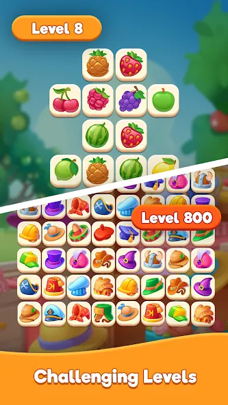 Скачать взлом Tasty Match —  Zen Connect  [МОД Все открыто] — стабильная версия apk на Андроид screen 5