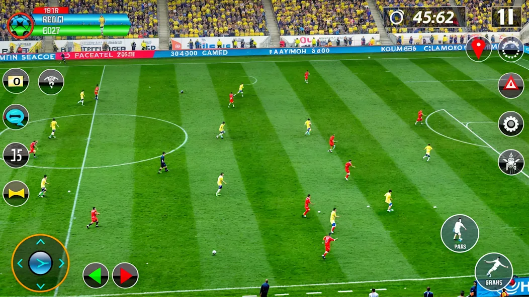 Скачать взломанную Soccer Games Football 2022  [МОД Бесконечные деньги] — последняя версия apk на Андроид screen 2