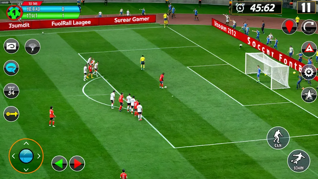 Скачать взломанную Soccer Games Football 2022  [МОД Бесконечные деньги] — последняя версия apk на Андроид screen 5