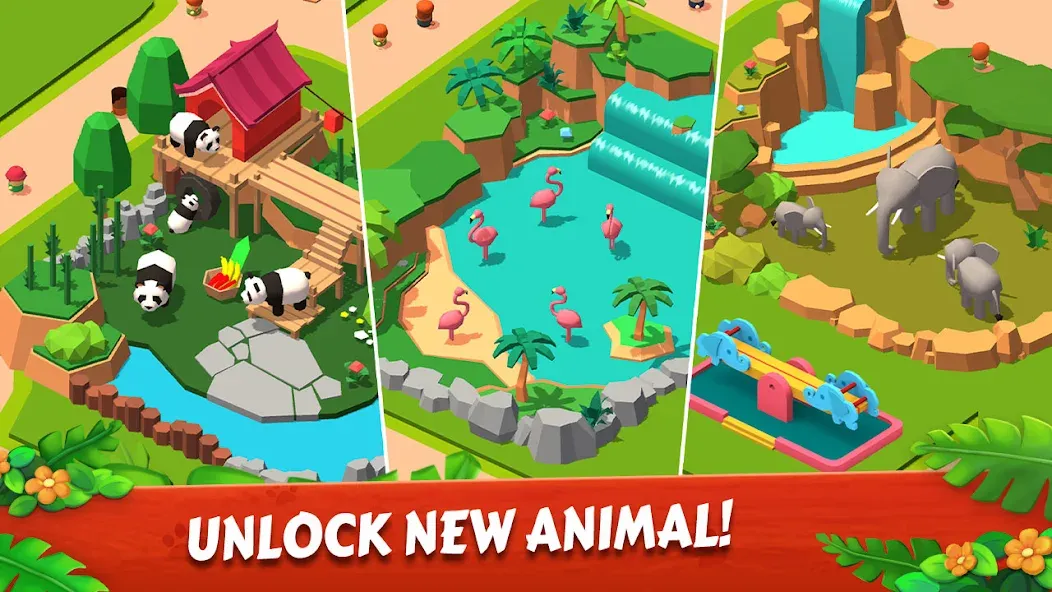 Скачать взлом Zoo Tile — Match Puzzle Game (Зу Тайл)  [МОД Unlimited Money] — последняя версия apk на Андроид screen 1