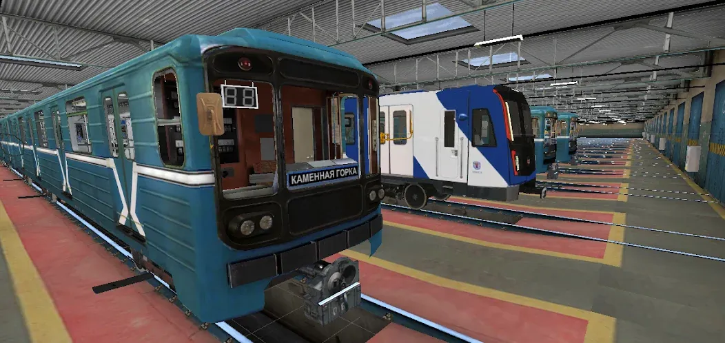 Взлом Minsk Subway Simulator  [МОД Меню] — последняя версия apk на Андроид screen 1