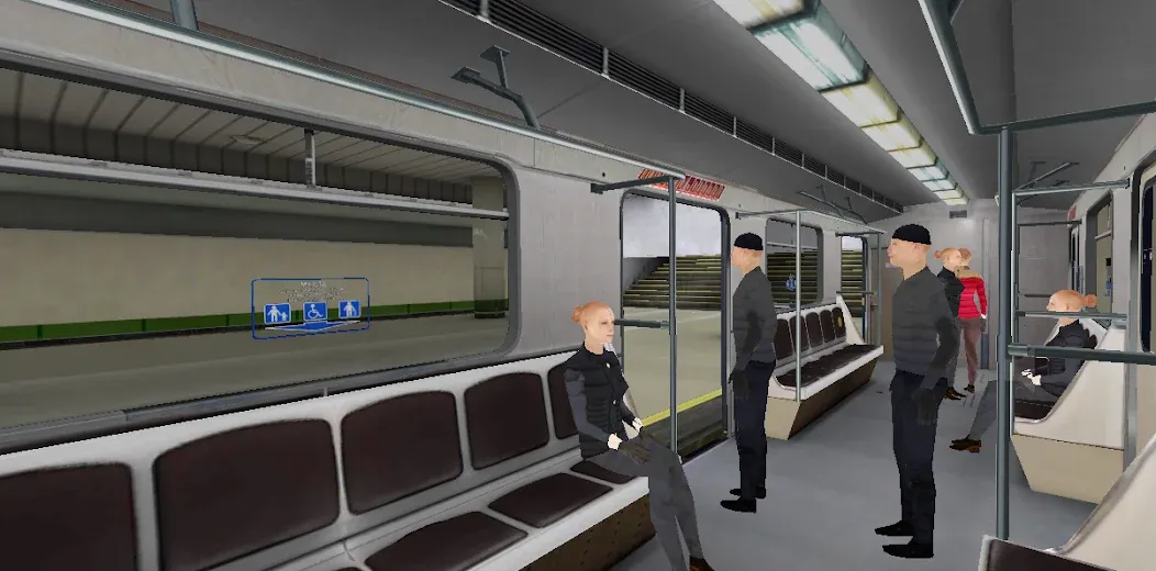 Взлом Minsk Subway Simulator  [МОД Меню] — последняя версия apk на Андроид screen 5