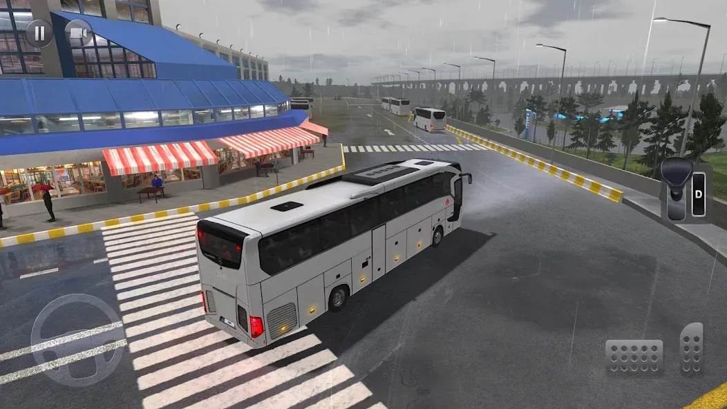 Взломанная Bus Simulator : Ultimate  [МОД Все открыто] — полная версия apk на Андроид screen 3