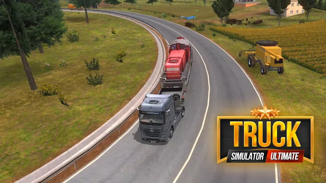 Взломанная Truck Simulator : Ultimate (Трак Симулятор)  [МОД Все открыто] — стабильная версия apk на Андроид screen 3