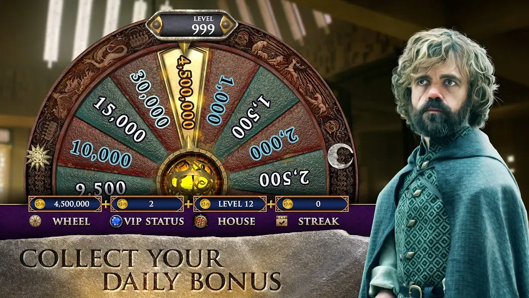 Взломанная Game of Thrones Slots Casino (Гейм оф Тронс Слотс Казино)  [МОД Много монет] — полная версия apk на Андроид screen 4