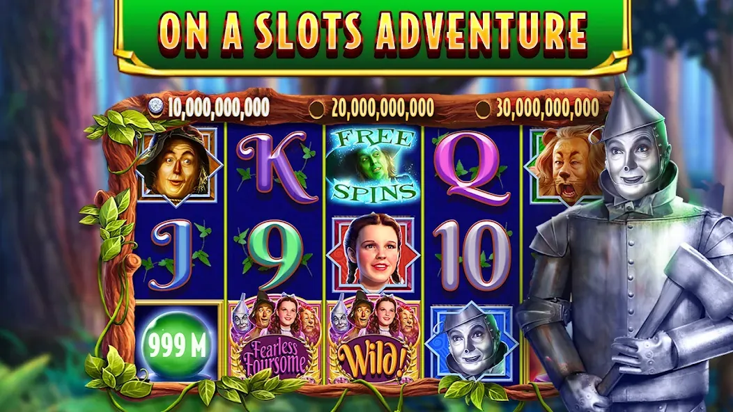 Взлом Wizard of Oz Slots Games (Волшебник из страны Оз игровой автомат)  [МОД Много денег] — полная версия apk на Андроид screen 3