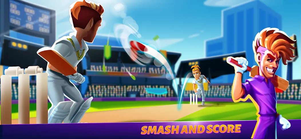 Скачать взломанную Hitwicket An Epic Cricket Game (Хитвикет)  [МОД Все открыто] — полная версия apk на Андроид screen 2