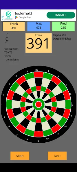 Скачать взломанную Darts (Дартс)  [МОД Unlimited Money] — полная версия apk на Андроид screen 5