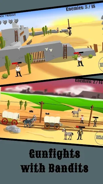 Взлом El Gringo: Wild West Cowboy (Эль Гринго)  [МОД Mega Pack] — последняя версия apk на Андроид screen 5