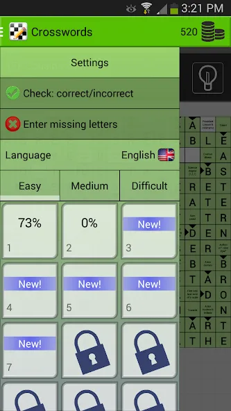 Скачать взломанную Crosswords  [МОД Mega Pack] — полная версия apk на Андроид screen 5