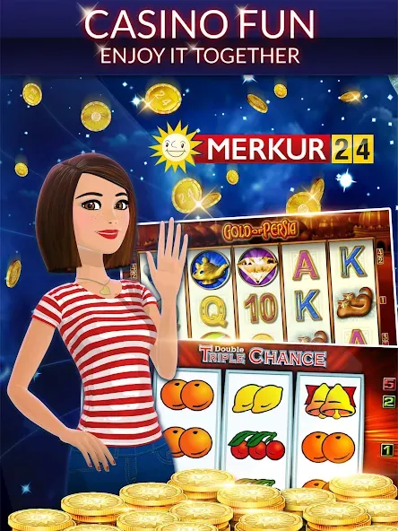 Скачать взломанную Merkur24 – Slots & Casino (Меркур24 Казино)  [МОД Все открыто] — полная версия apk на Андроид screen 5