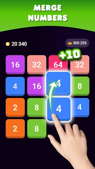 Взломанная 2048: Puzzle Game! Merge Block (Две тысячи сорок восемь)  [МОД Много монет] — полная версия apk на Андроид screen 1