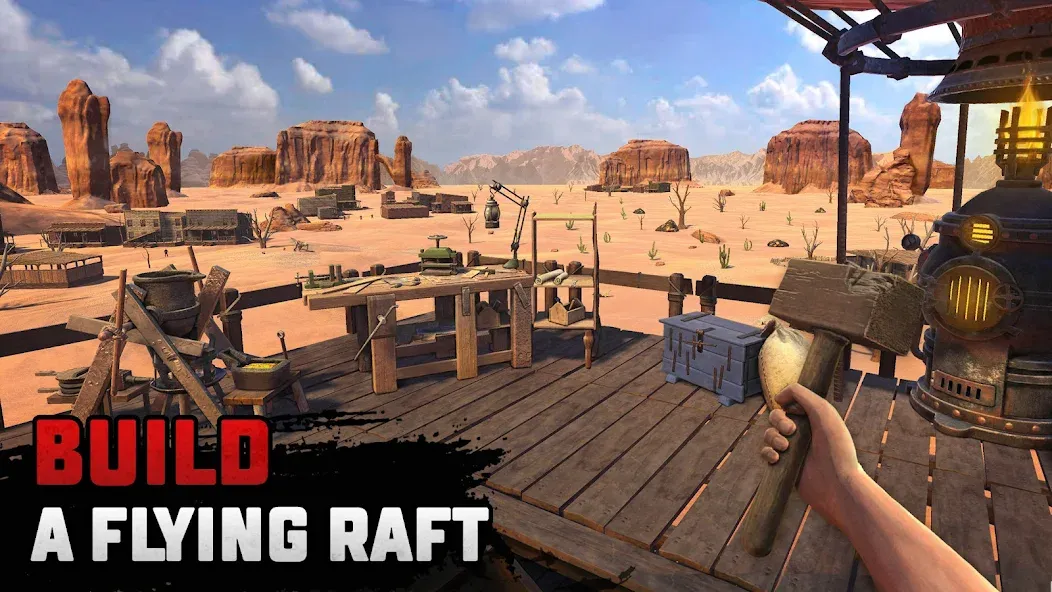 Скачать взлом Raft® Survival: Desert Nomad (Рафт Сурвайвал)  [МОД Бесконечные монеты] — последняя версия apk на Андроид screen 2