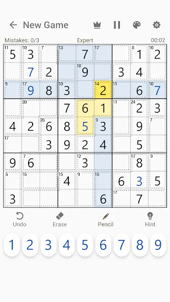 Взлом Killer Sudoku — Sudoku Puzzles  [МОД Много монет] — полная версия apk на Андроид screen 2