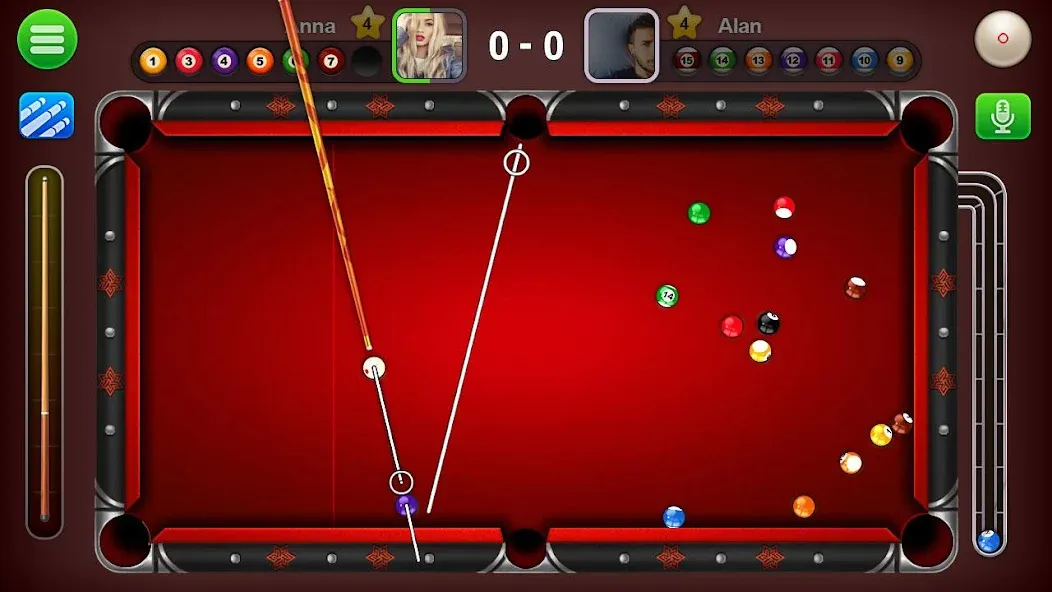 Взлом 8 Ball Live — Billiards Games (Бол Лайв)  [МОД Unlimited Money] — полная версия apk на Андроид screen 1