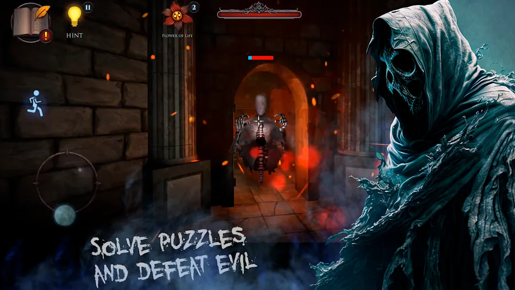 Скачать взлом Horror Maze — Scary Games (Хоррор Лавиринт РПГ)  [МОД Все открыто] — полная версия apk на Андроид screen 4