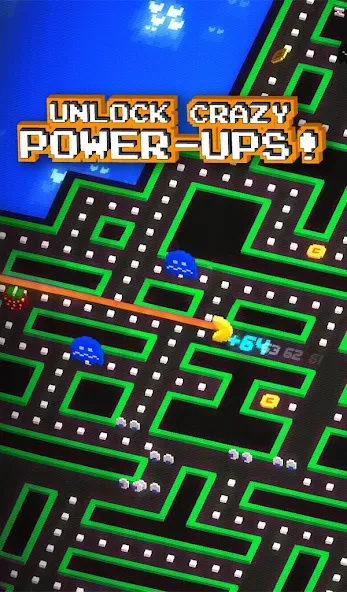 Взлом PAC-MAN 256 — Endless Maze (ПАК)  [МОД Бесконечные деньги] — последняя версия apk на Андроид screen 5