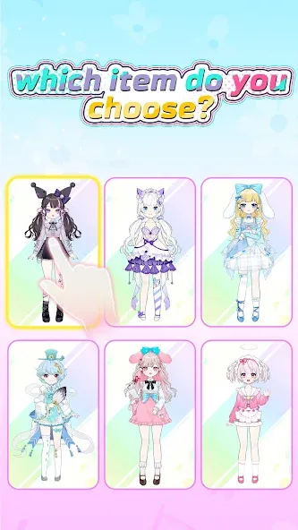 Скачать взлом Dress Up! Shining Anime Star  [МОД Unlimited Money] — последняя версия apk на Андроид screen 3