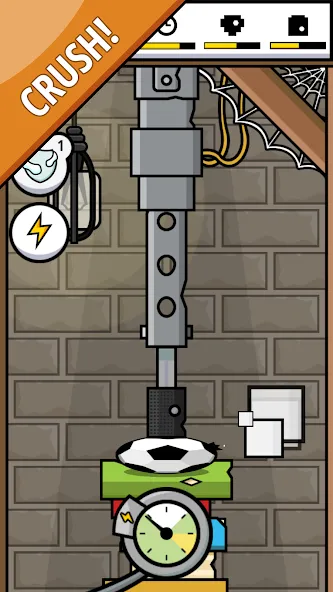 Взломанная Hydraulic Press Pocket (Гидравлический пресс карманный)  [МОД Меню] — полная версия apk на Андроид screen 1