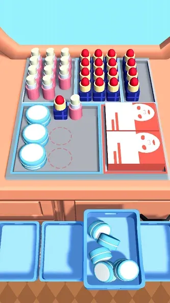 Взлом Fill Up Fridge：Organizing Game  [МОД Бесконечные монеты] — полная версия apk на Андроид screen 3