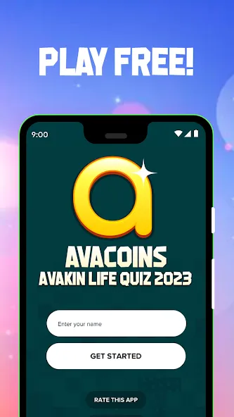 Взлом AvaCoins Quiz for Avakin Life (Квиз для  )  [МОД Бесконечные деньги] — полная версия apk на Андроид screen 1