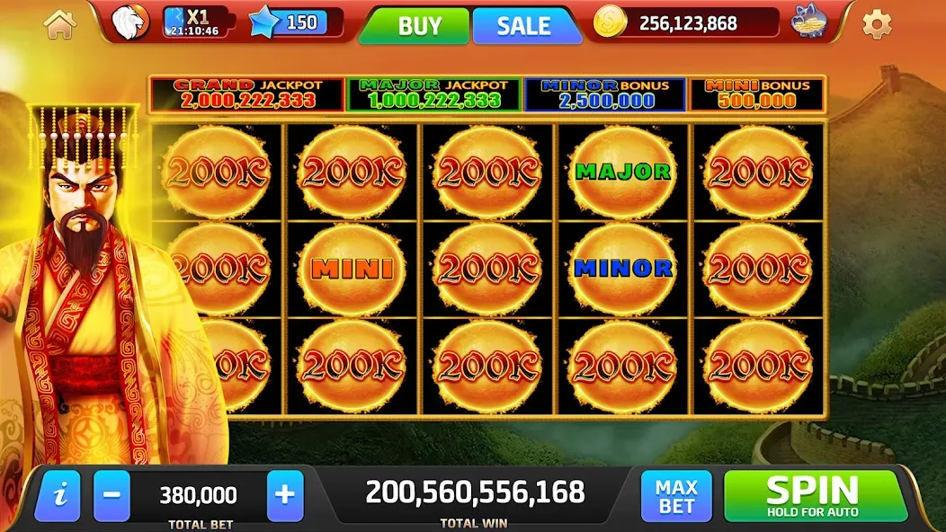 Взломанная Royal Jackpot Casino Machines (Роял Джекпот Казино Машины)  [МОД Бесконечные деньги] — последняя версия apk на Андроид screen 1