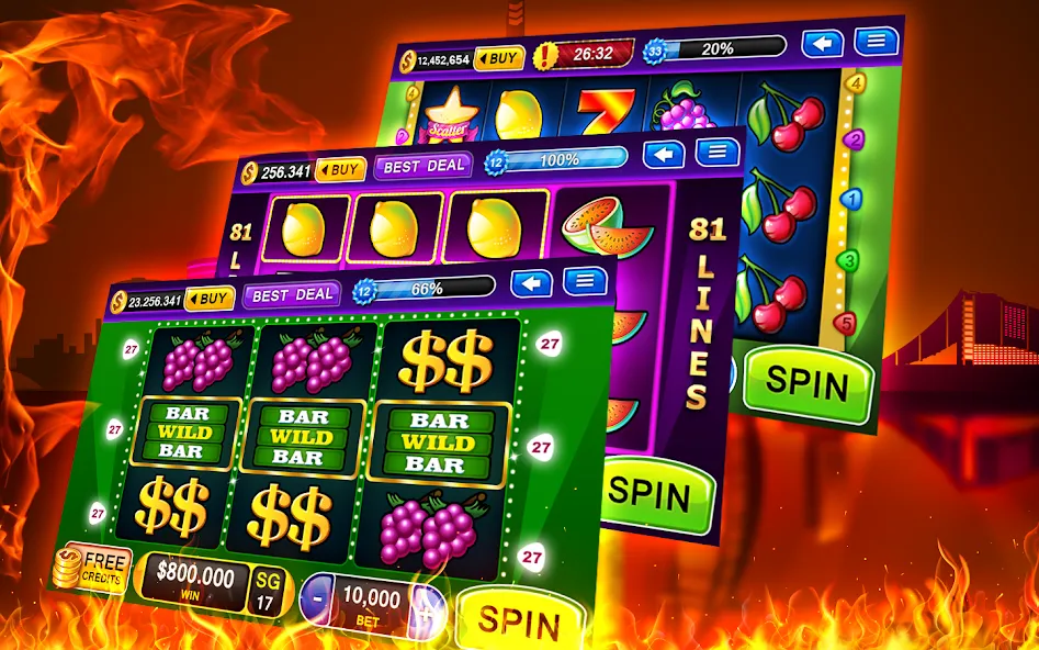 Скачать взлом Slots — Casino Slot Machines  [МОД Меню] — последняя версия apk на Андроид screen 2