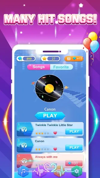 Взломанная Piano Game: Classic Music Song  [МОД Unlocked] — последняя версия apk на Андроид screen 5