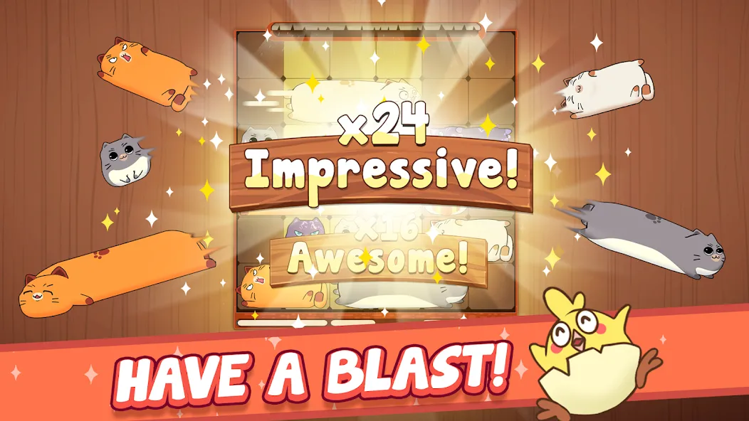 Взлом Haru Cats: Cute Sliding Puzzle (Хару Кэтс)  [МОД Много денег] — последняя версия apk на Андроид screen 2