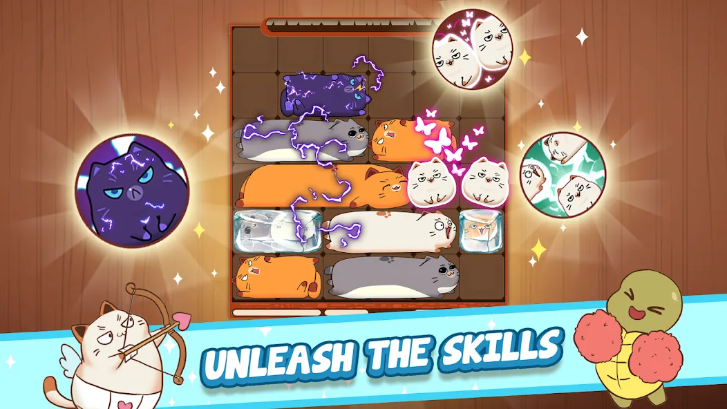 Взлом Haru Cats: Cute Sliding Puzzle (Хару Кэтс)  [МОД Много денег] — последняя версия apk на Андроид screen 4