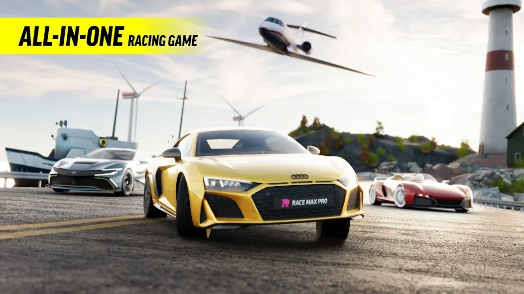 Скачать взлом Race Max Pro — Car Racing (Рейс Макс Про)  [МОД Меню] — последняя версия apk на Андроид screen 1