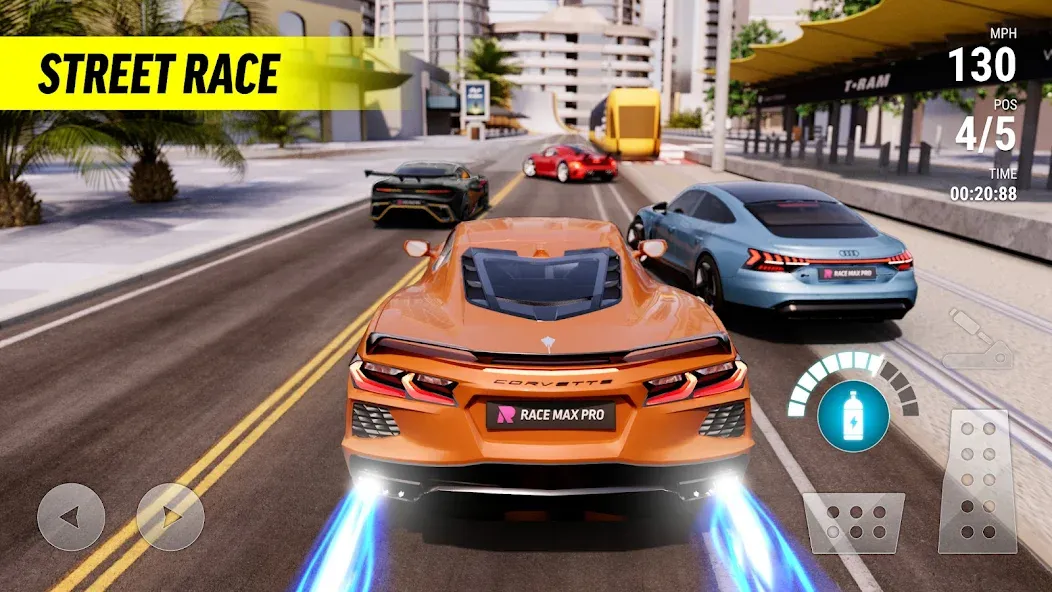 Скачать взлом Race Max Pro — Car Racing (Рейс Макс Про)  [МОД Меню] — последняя версия apk на Андроид screen 3