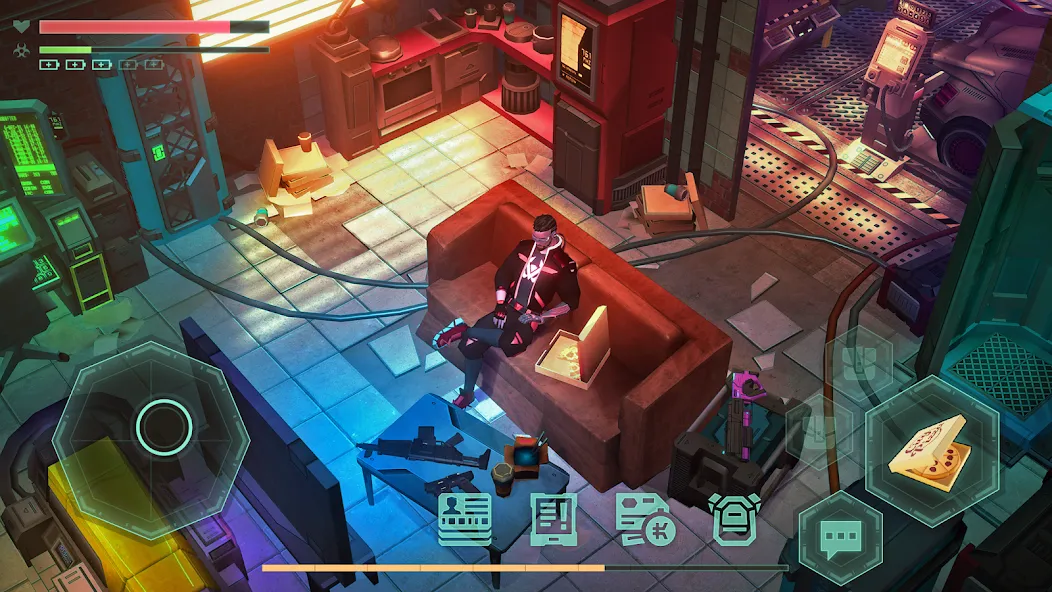 Взлом Cyberika: Action Cyberpunk RPG (Сайберика)  [МОД Много монет] — стабильная версия apk на Андроид screen 2