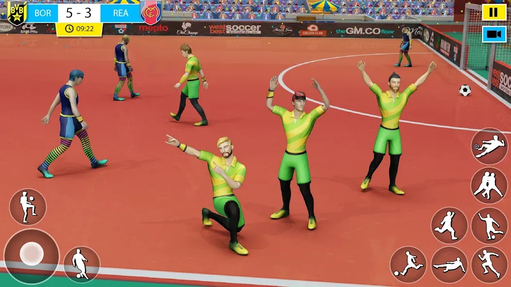 Взлом Indoor Futsal: Football Games (Индор Футзал)  [МОД Все открыто] — полная версия apk на Андроид screen 2