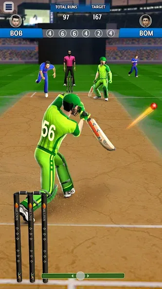 Скачать взломанную Play Cricket Games (Плей Крикет Геймс)  [МОД Mega Pack] — полная версия apk на Андроид screen 2