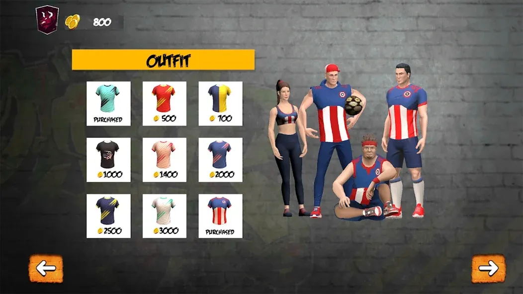 Взломанная Street Football: Futsal Games (Стрит Футбол)  [МОД Menu] — стабильная версия apk на Андроид screen 4