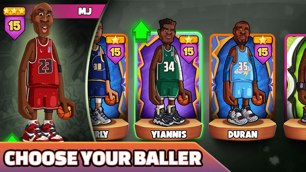 Скачать взломанную Your Balls: Basketball Game (Йоур Баллс)  [МОД Много монет] — стабильная версия apk на Андроид screen 2