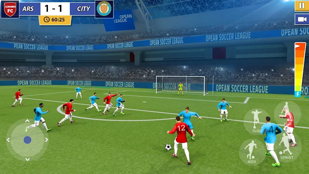 Скачать взломанную Soccer Star: Soccer Kicks Game (окер Стар)  [МОД Бесконечные деньги] — стабильная версия apk на Андроид screen 2