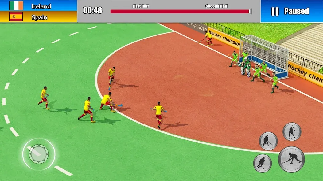 Скачать взлом Field Hockey Game (Филдхоккей игра)  [МОД Меню] — стабильная версия apk на Андроид screen 1