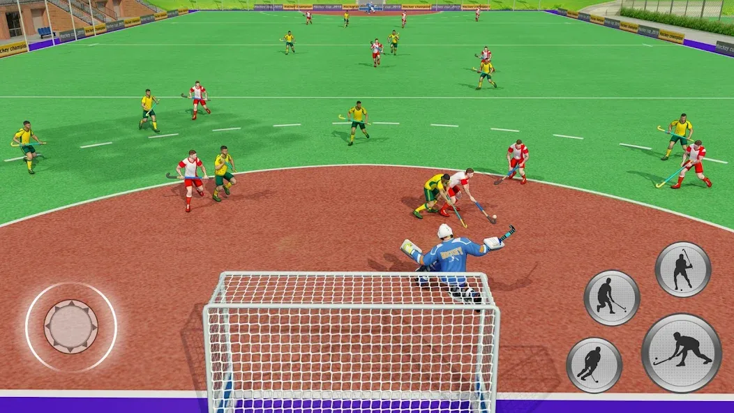 Скачать взлом Field Hockey Game (Филдхоккей игра)  [МОД Меню] — стабильная версия apk на Андроид screen 2