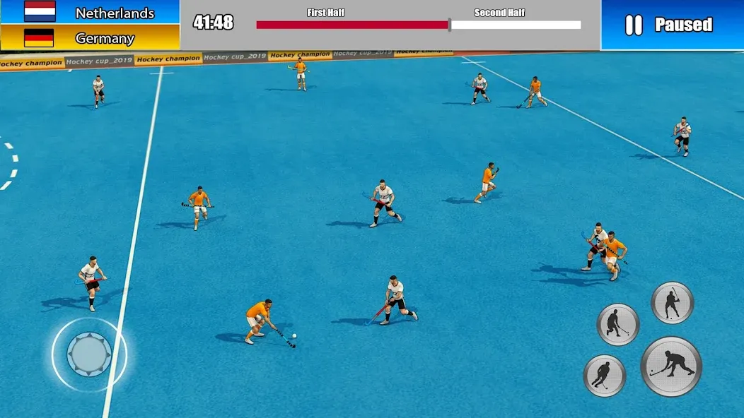 Скачать взлом Field Hockey Game (Филдхоккей игра)  [МОД Меню] — стабильная версия apk на Андроид screen 3