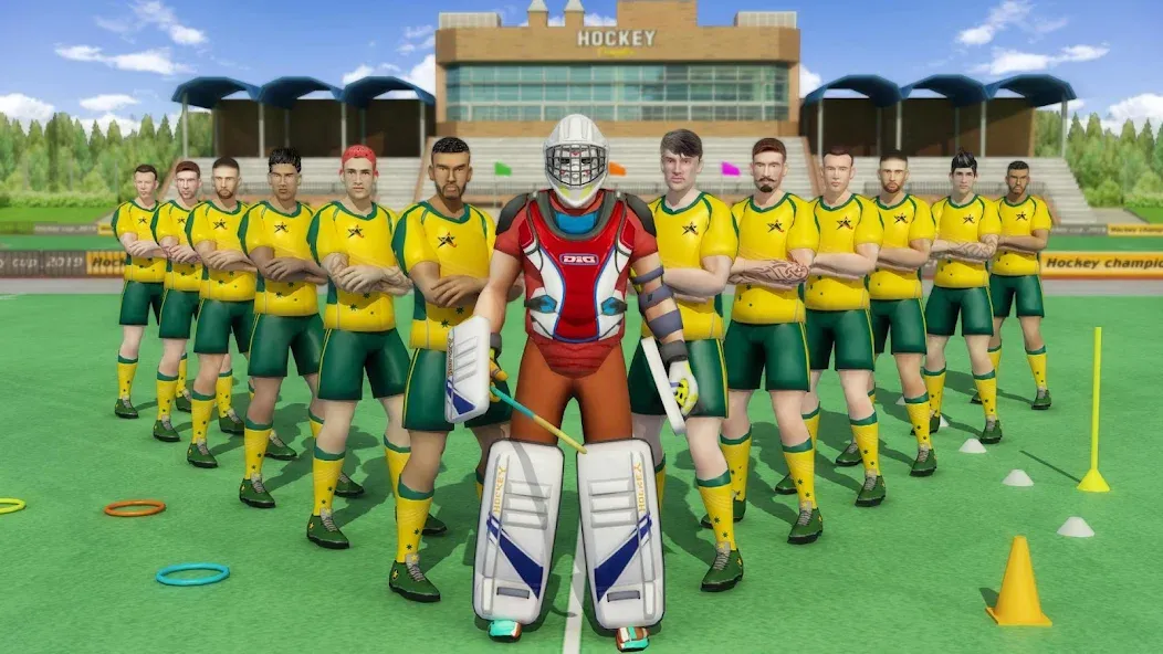 Скачать взлом Field Hockey Game (Филдхоккей игра)  [МОД Меню] — стабильная версия apk на Андроид screen 4